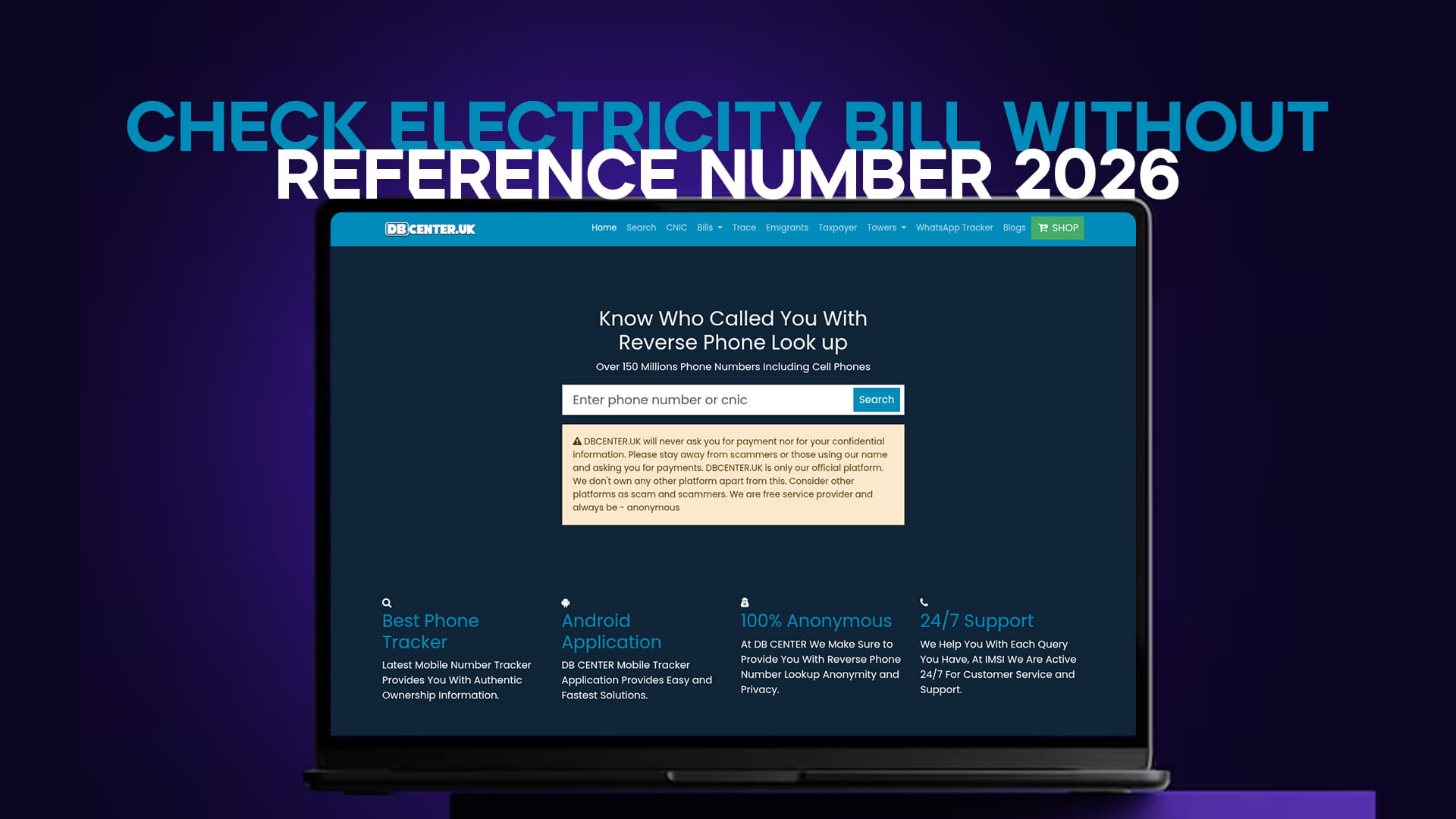 Check Electricity Bill Without Reference Number 2026