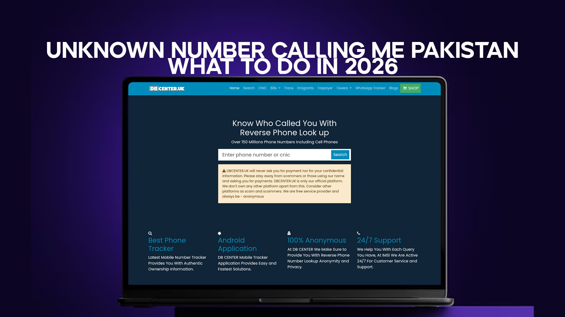 Unknown Number Calling Me Pakistan — What to Do in 2026