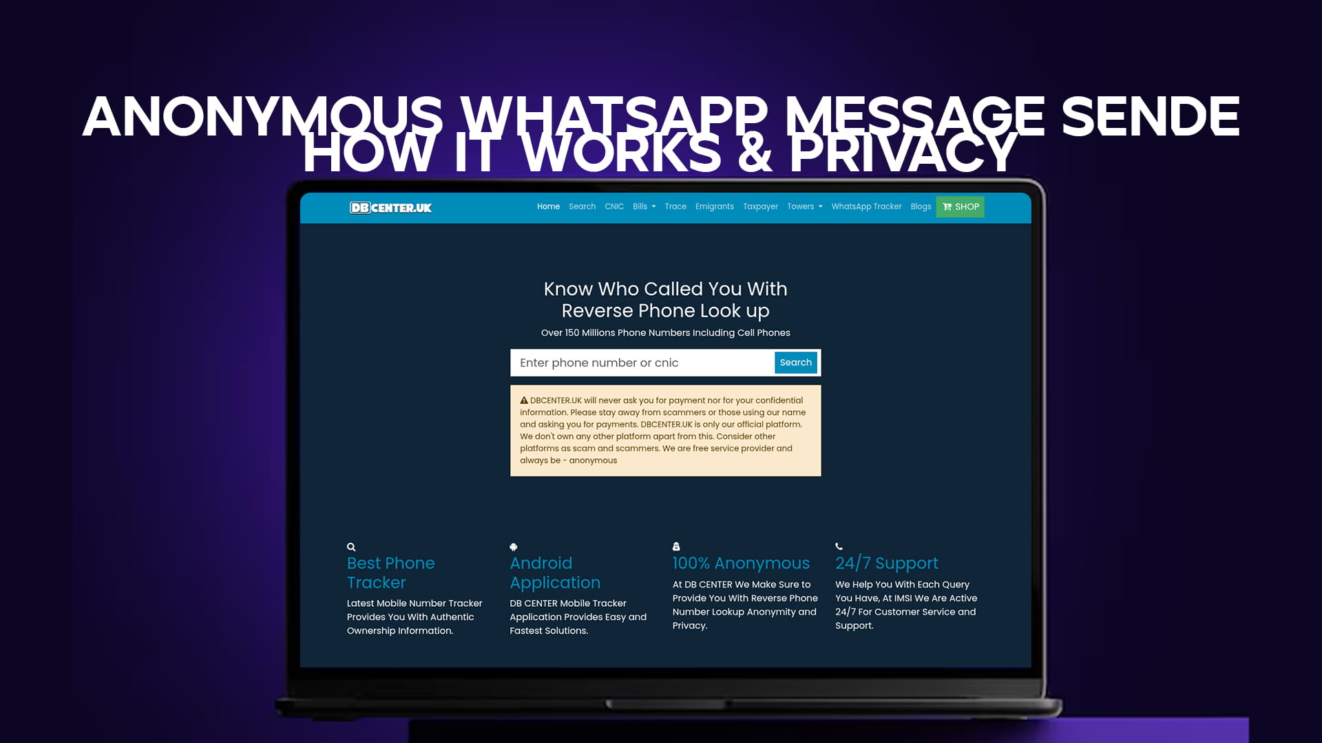Anonymous WhatsApp Message Sender — How It Works & Privacy