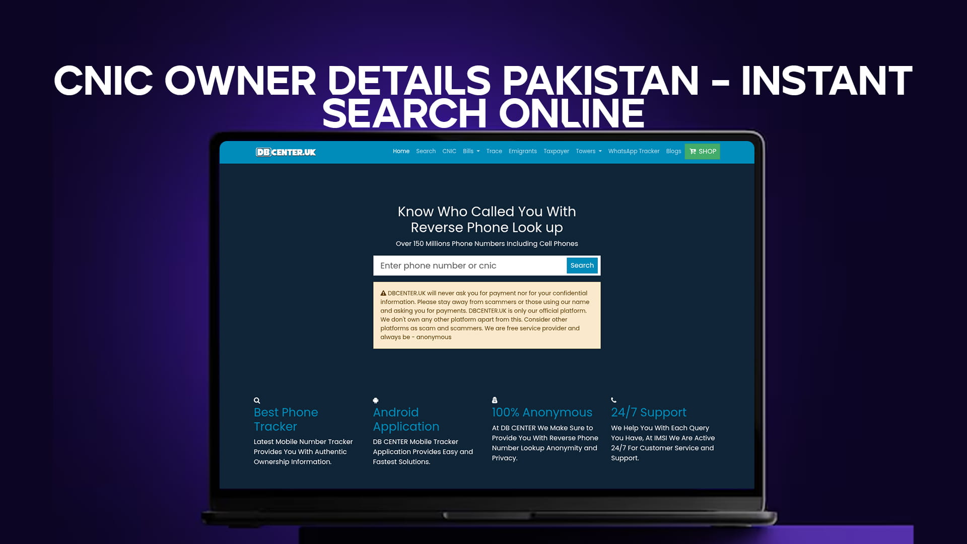 CNIC Owner Details Pakistan – Instant Search Online