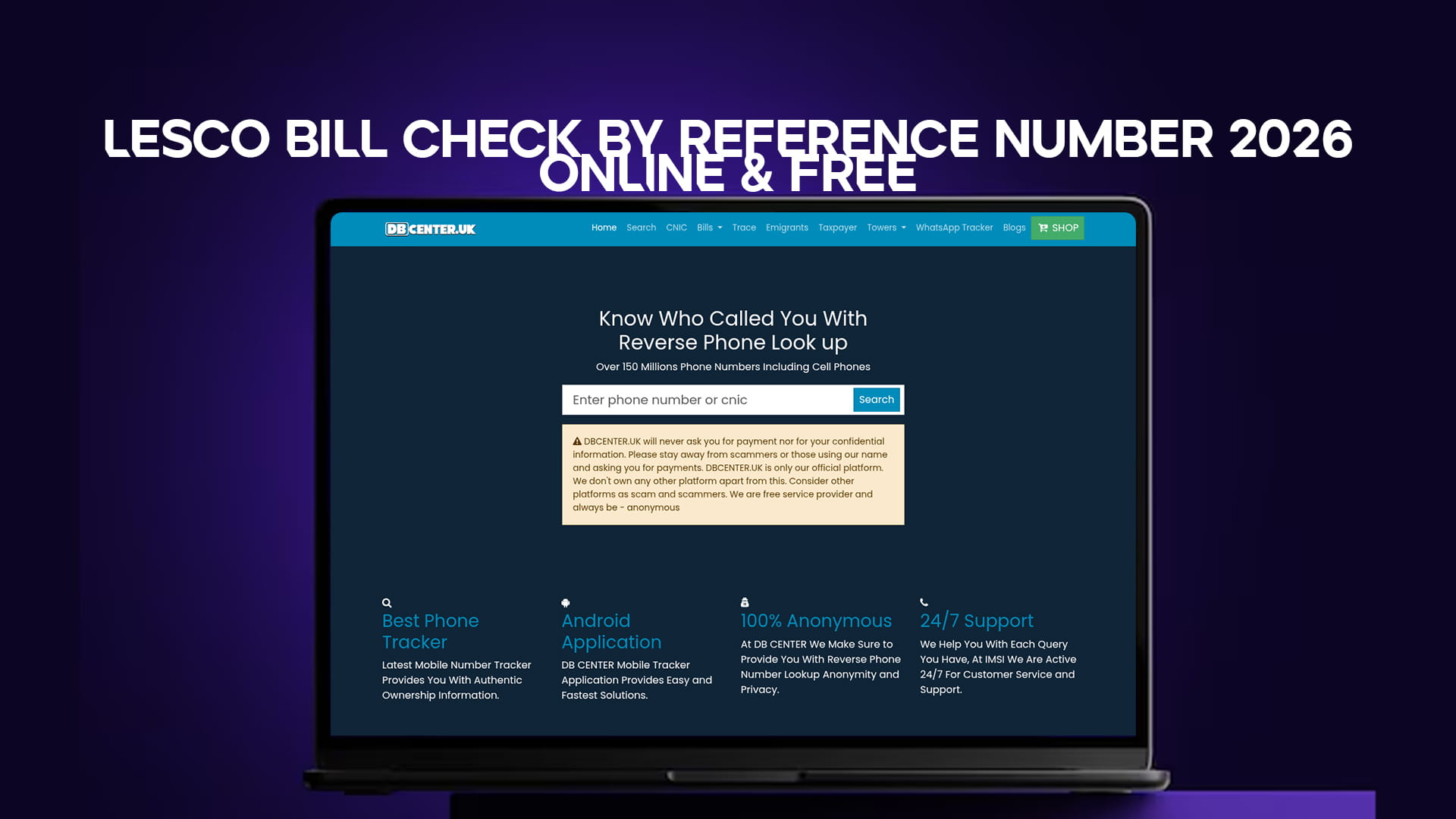 LESCO Bill Check by Reference Number 2026 — Online & Free