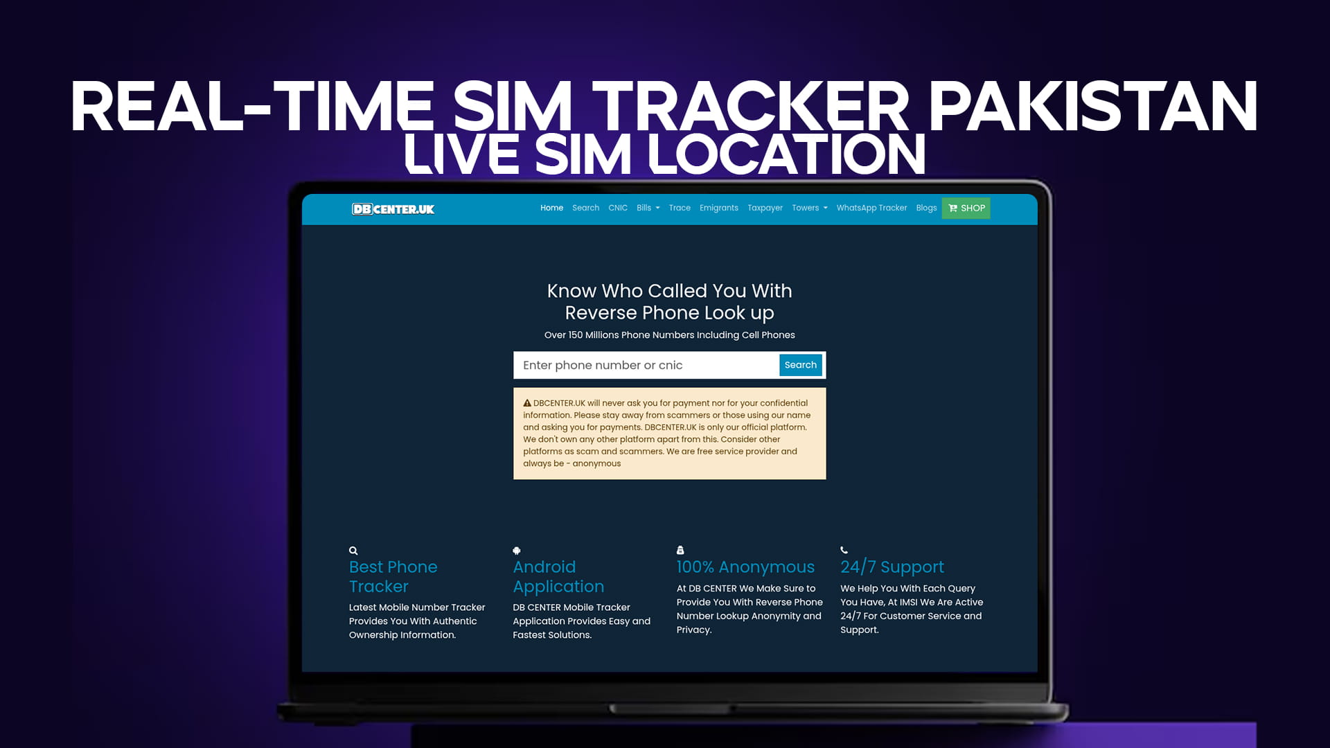 Real-Time SIM Tracker Pakistan – Live SIM Location
