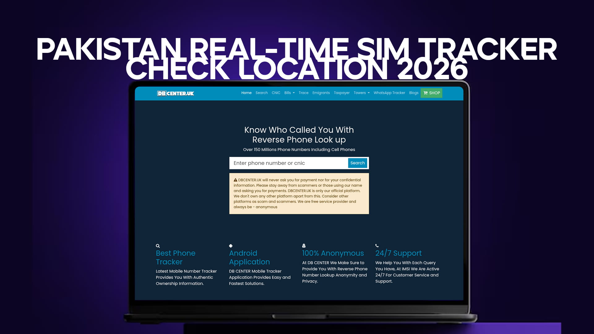 Pakistan Real-Time SIM Tracker – Check Location 2026