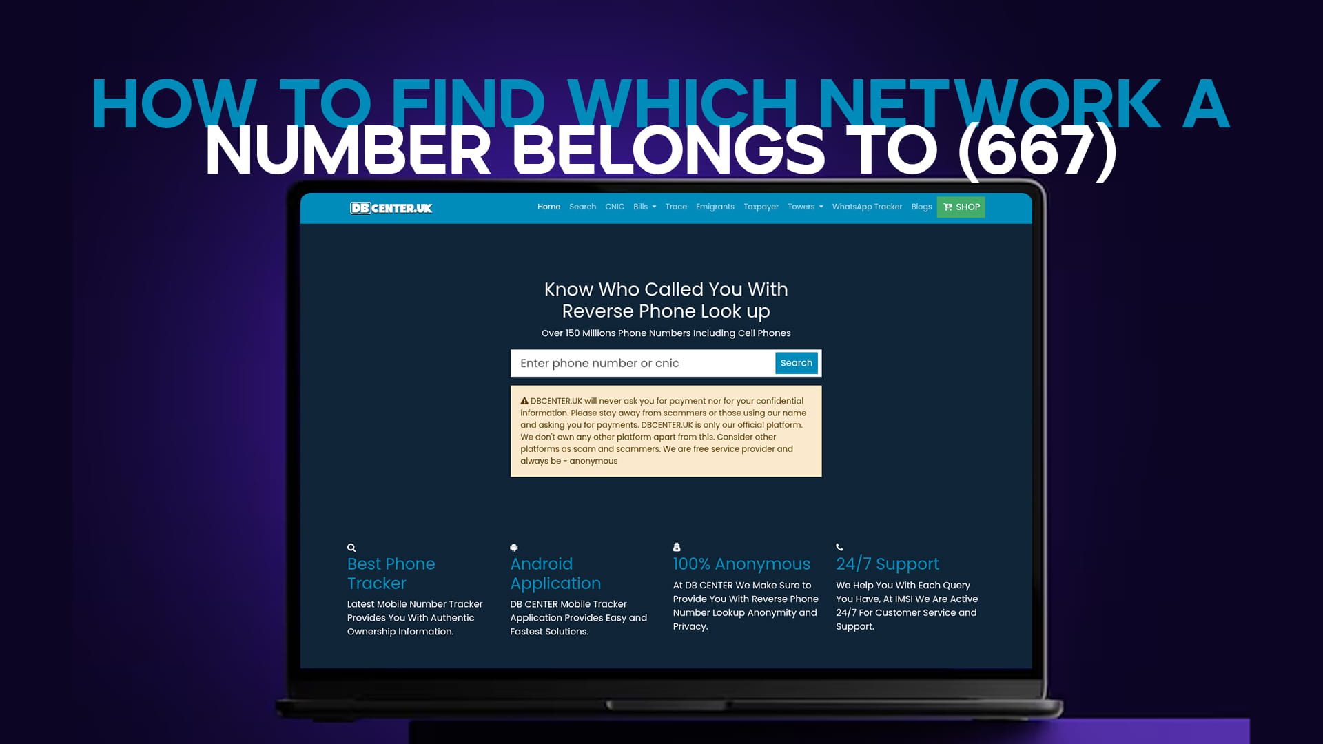 How to Find Which Network a Number Belongs To (667)