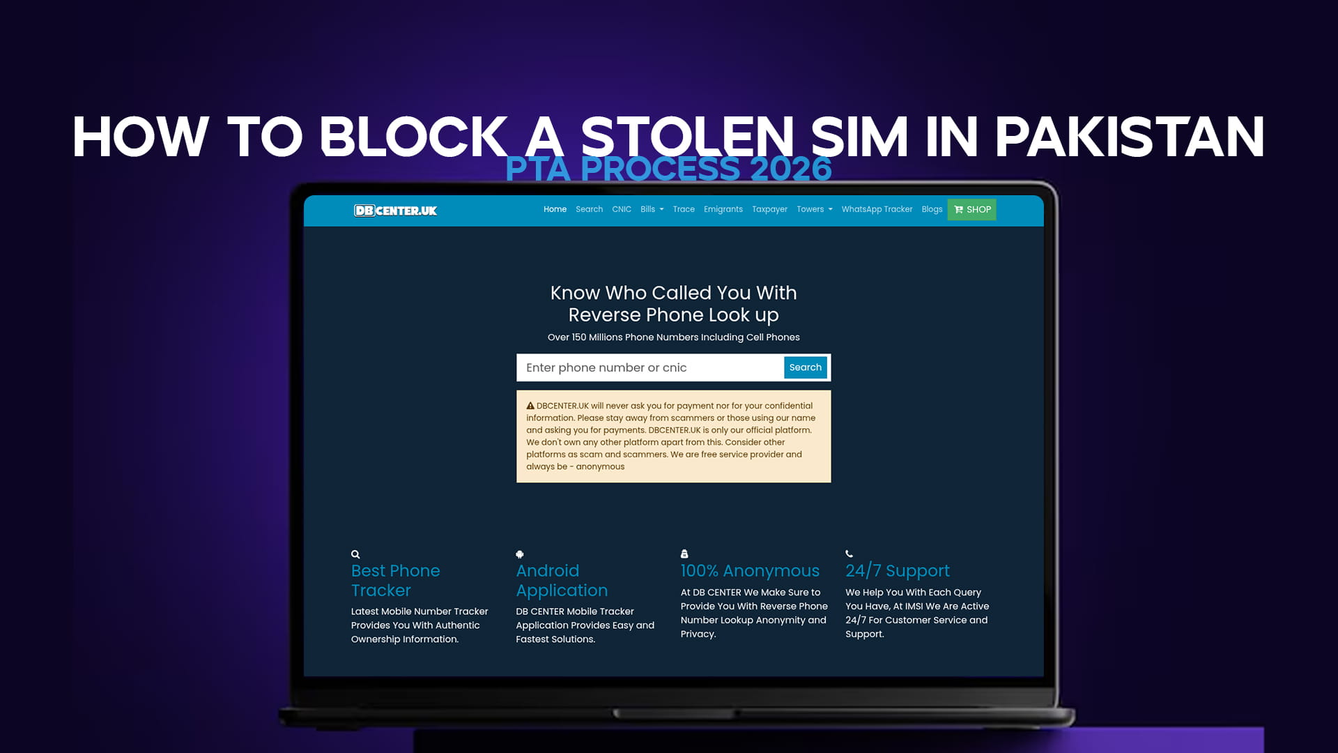 How to Block a Stolen SIM in Pakistan - PTA Process 2026