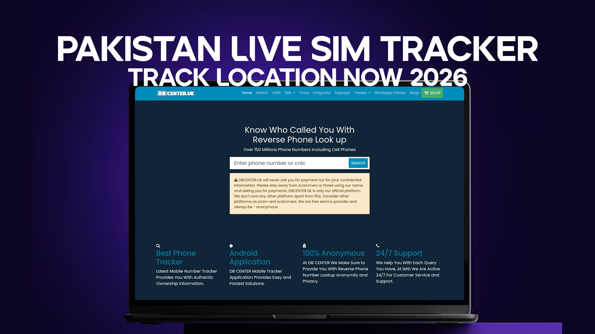 Pakistan Live SIM Tracker – Track Location Now 2026
