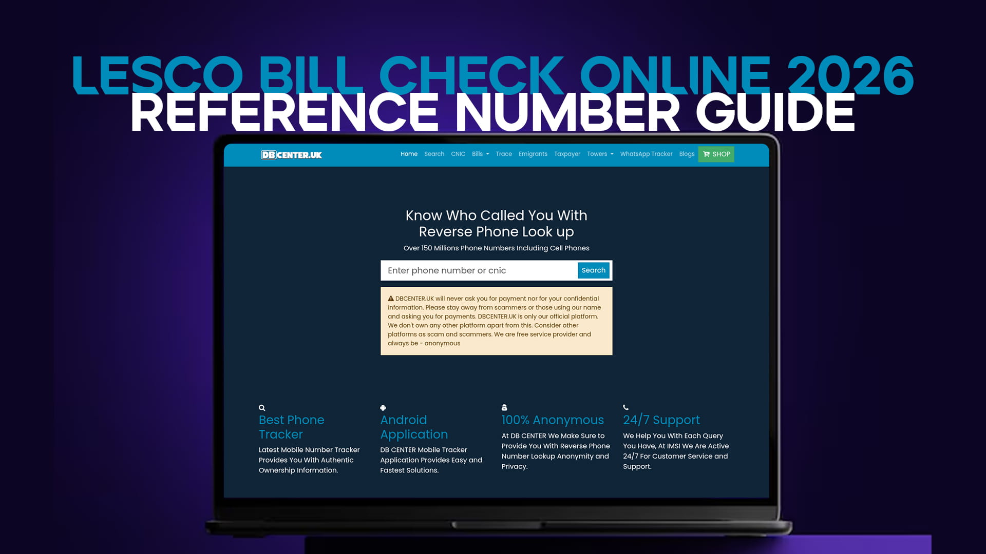 LESCO Bill Check Online 2026 — Reference Number Guide
