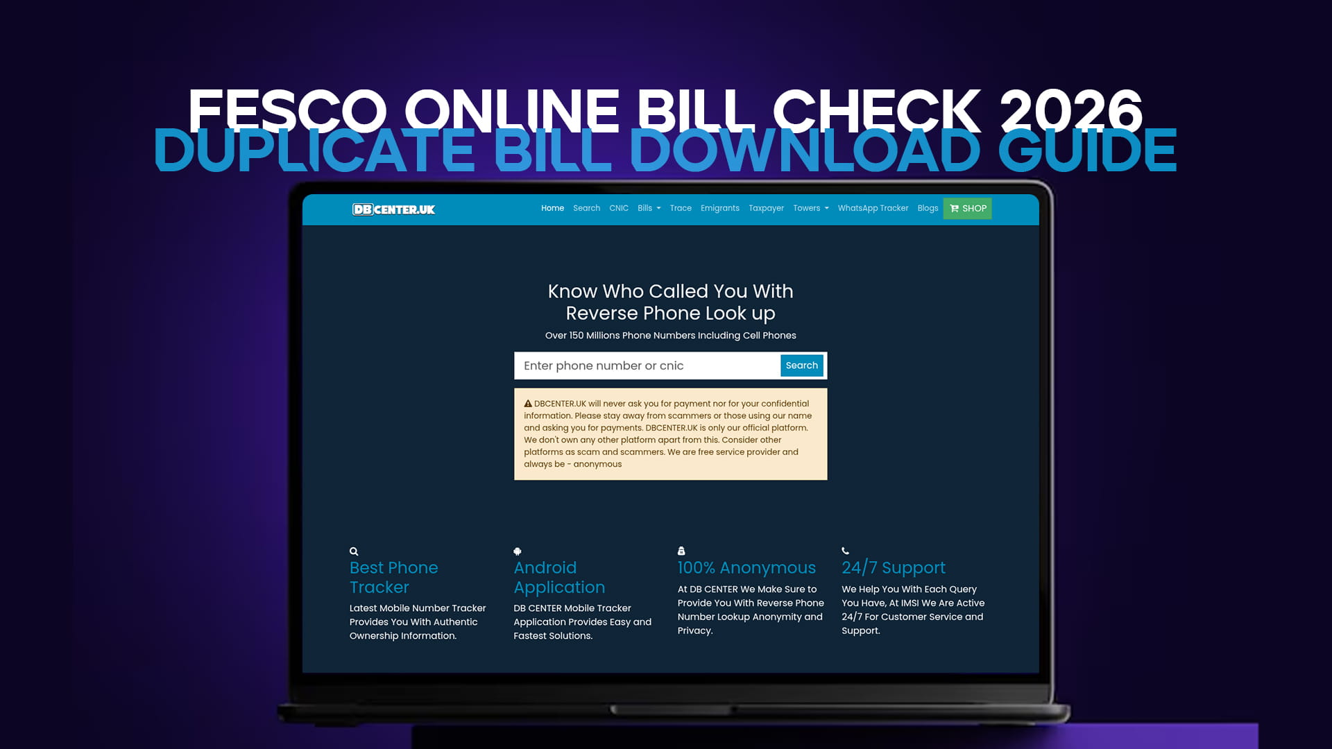 FESCO Online Bill Check 2026 — Duplicate Bill Download Guide