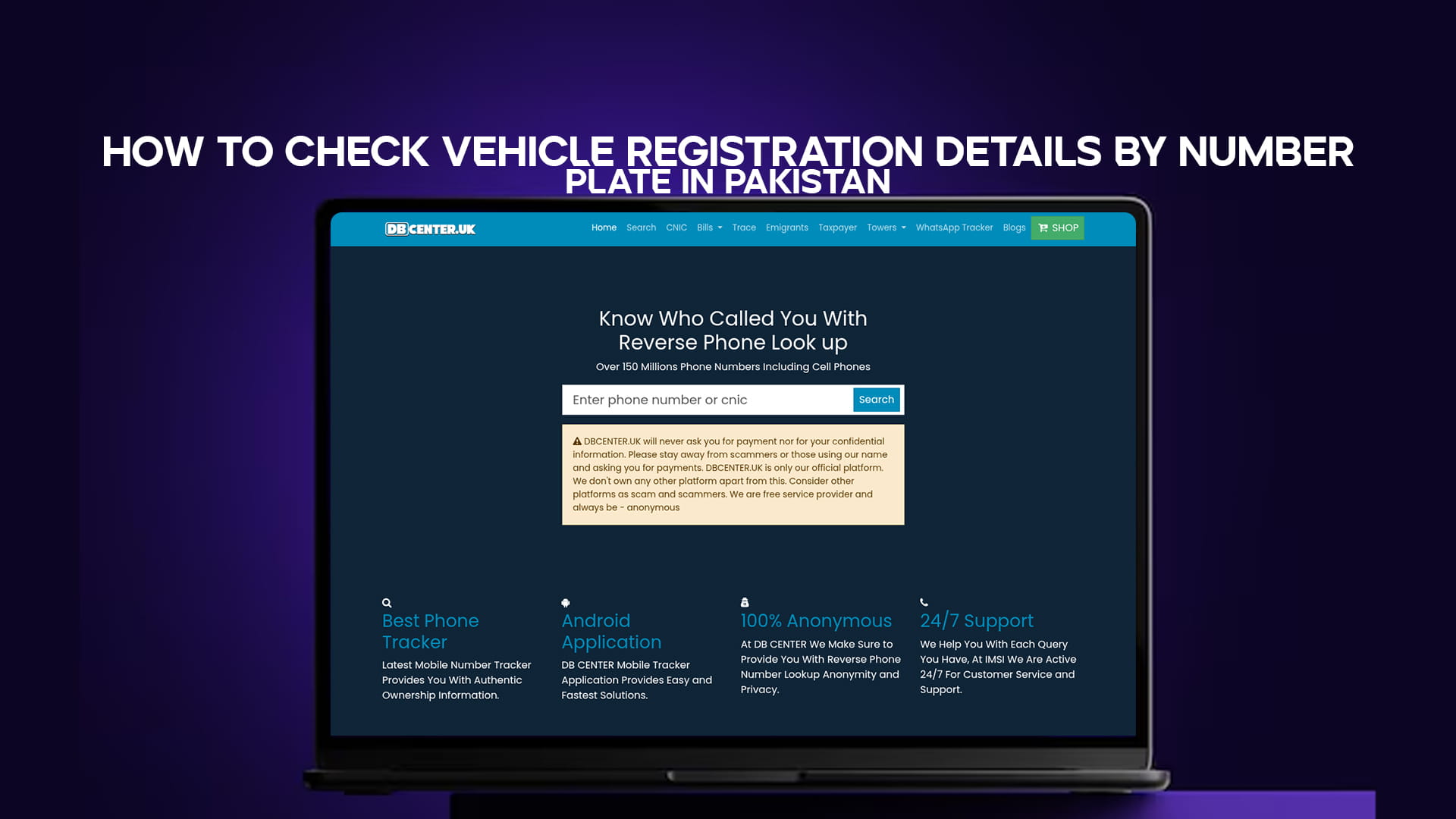 How to Check Vehicle Registration Details by Number Plate in Pakistan
