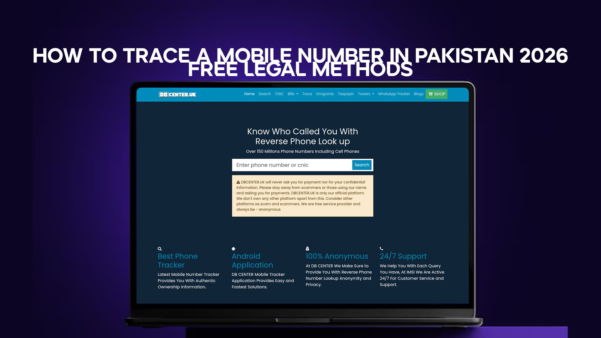 How to Trace a Mobile Number in Pakistan 2026 — Free Legal Methods