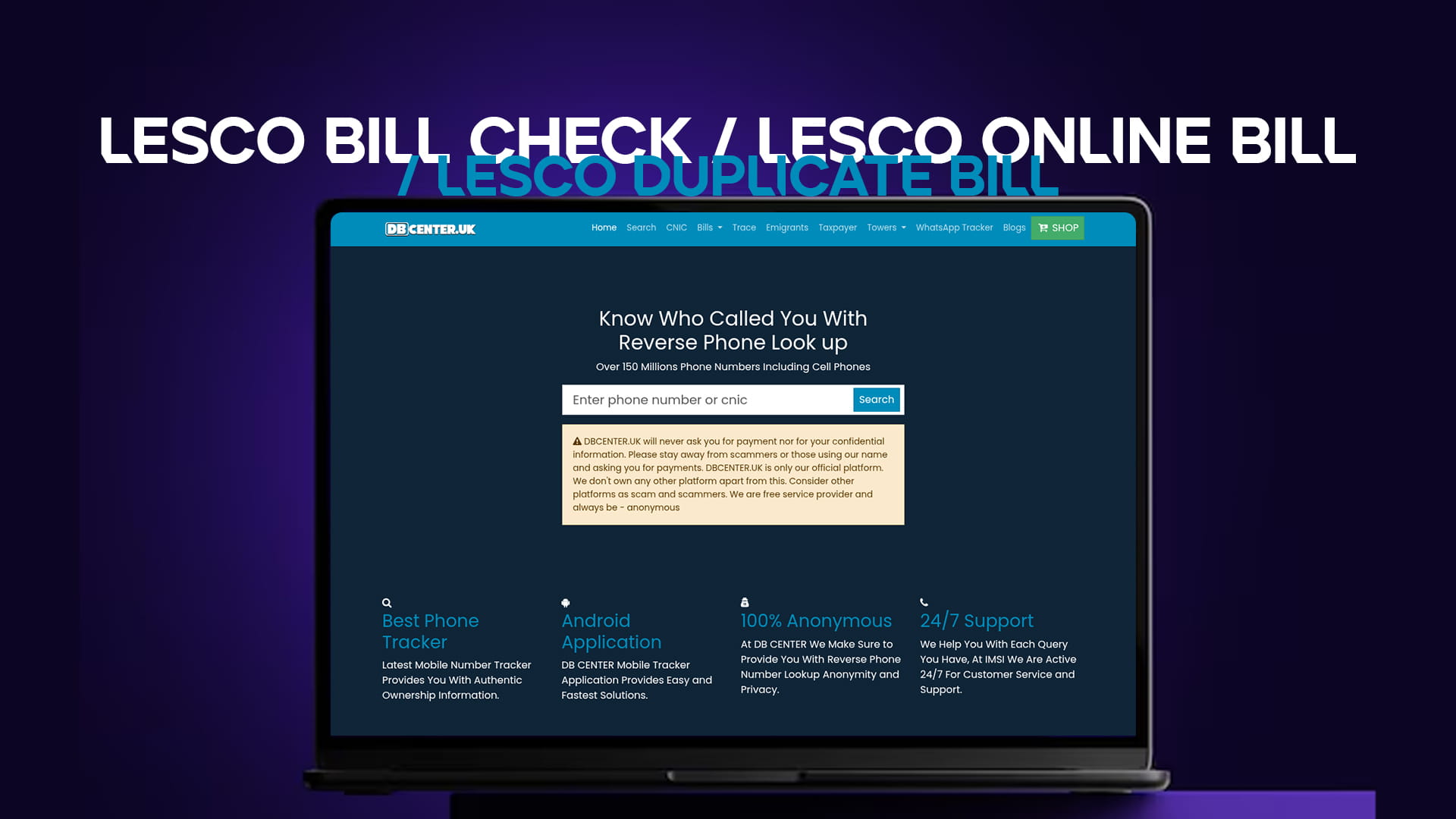 LESCO Bill Check Online — Duplicate Bill Download 2026