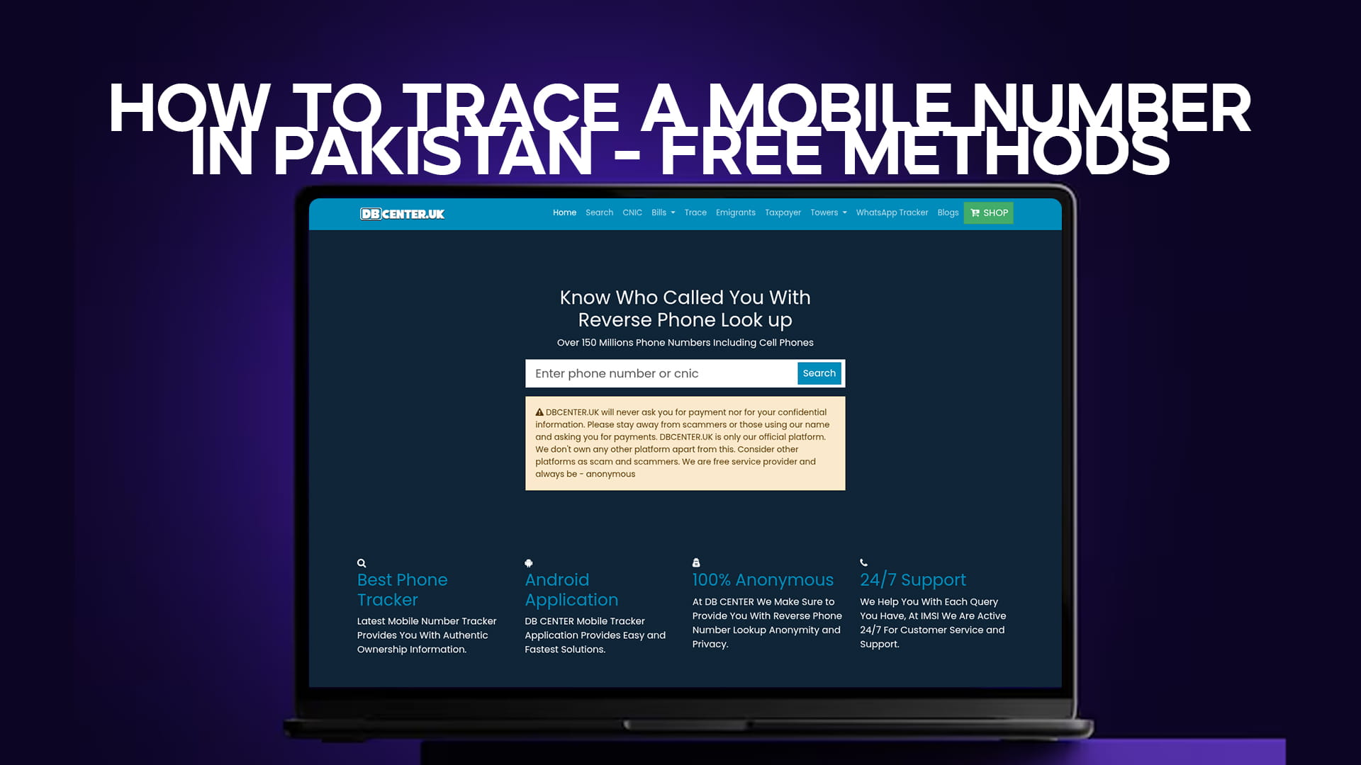 How to Trace a Mobile Number in Pakistan - Free Methods