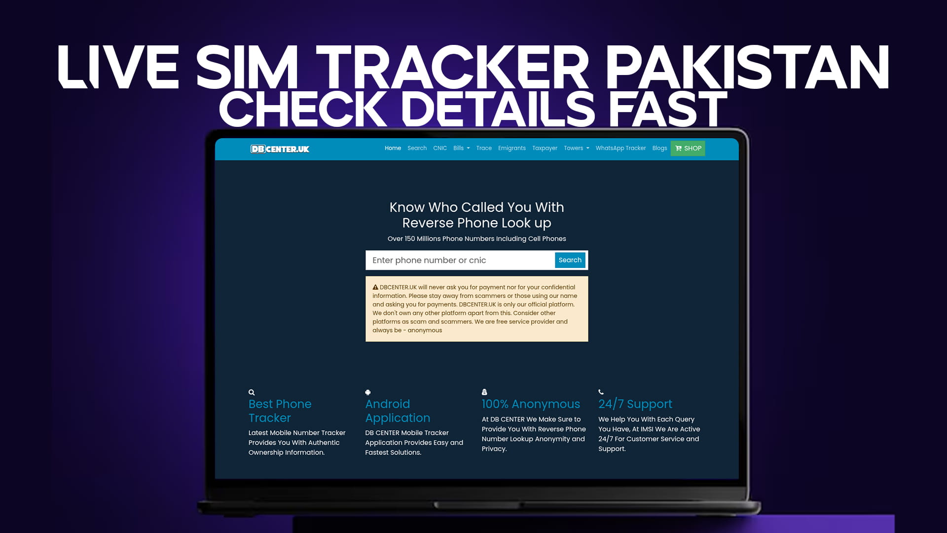 Live SIM Tracker Pakistan – Check Details Fast