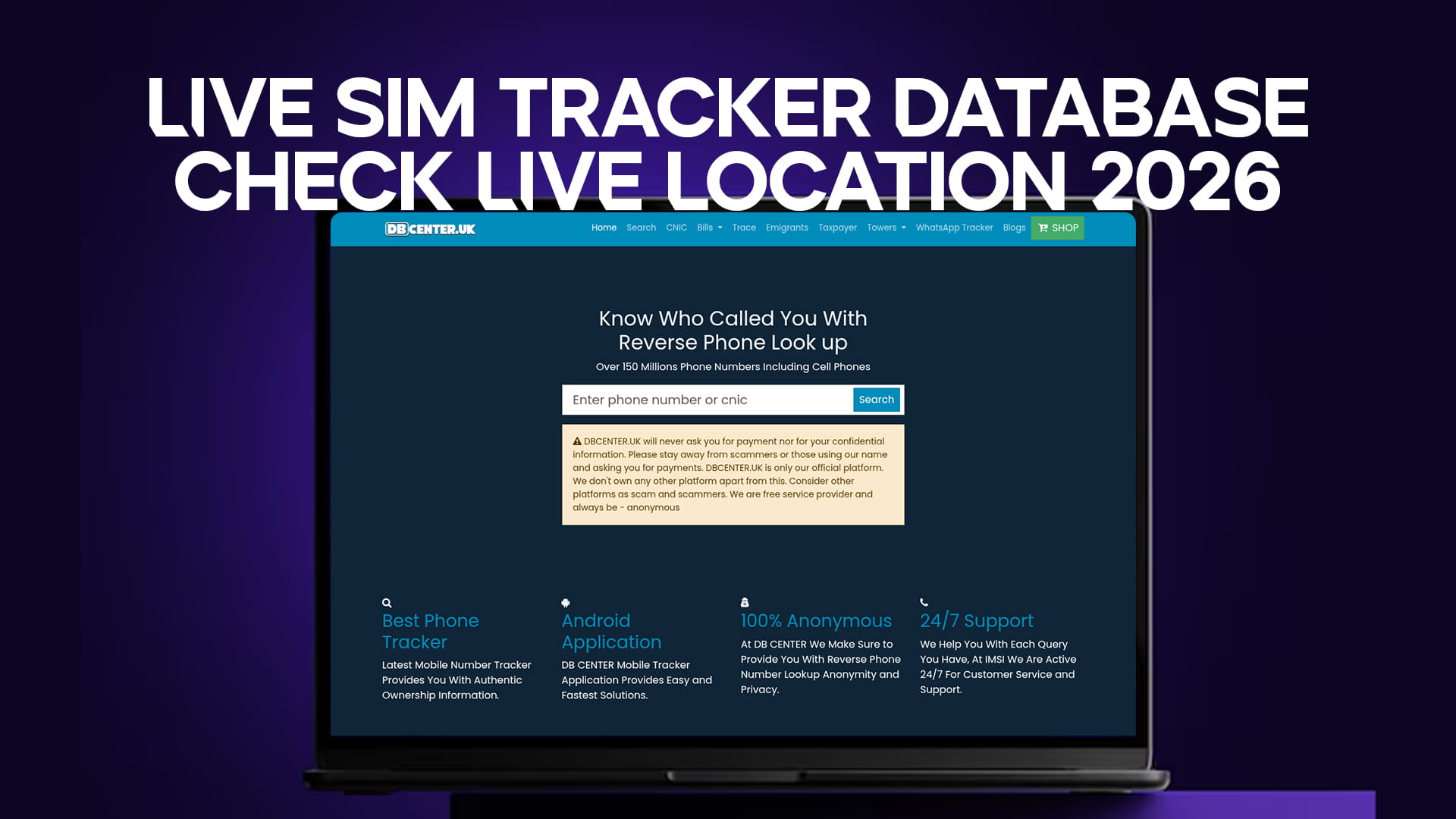 Live SIM Tracker Database – Check Live Location 2026