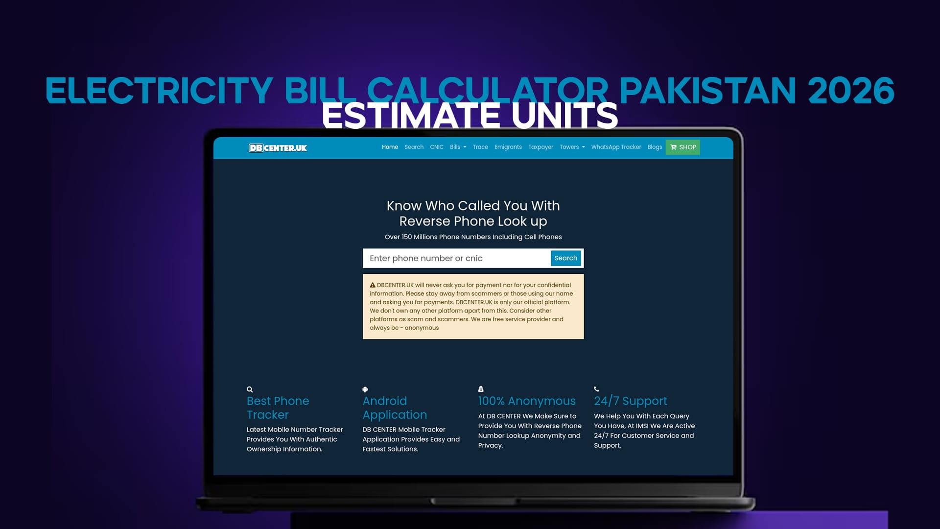 Electricity Bill Calculator Pakistan 2026 — Estimate Units