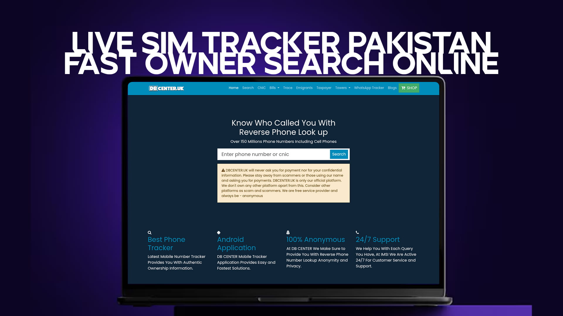 Live SIM Tracker Pakistan – Fast Owner Search Online