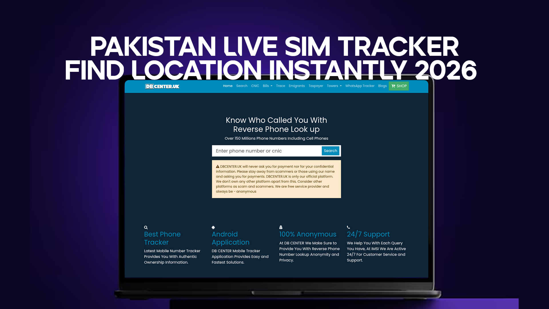 Pakistan Live SIM Tracker – Find Location Instantly 2026 